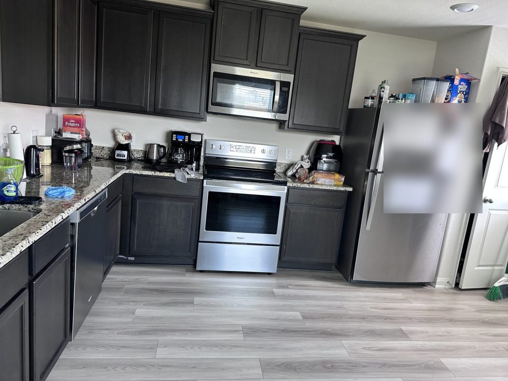 Kitchen of home purchased as-is by cash home buyers in Mont Belvieu, TX