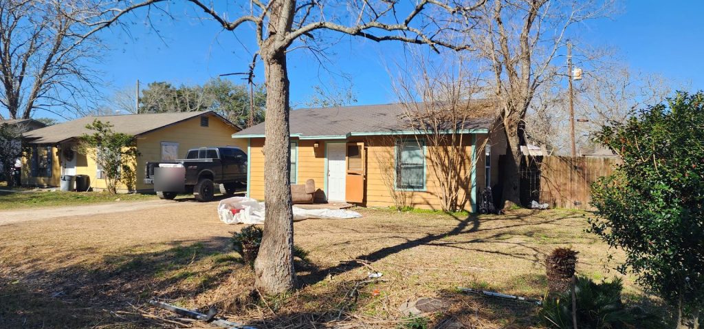 Two of the 13 rental homes purchased in a single package in Bayou Vista Terrace, Baytown TX
