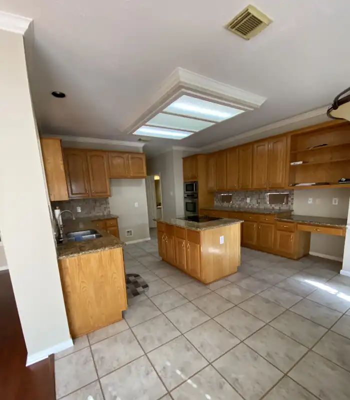 Dated Sugar Land kitchen needing modern updates