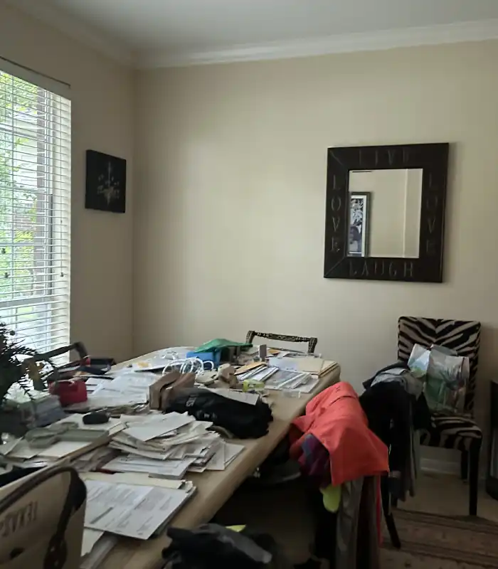 The Woodlands home with years of accumulated belongings