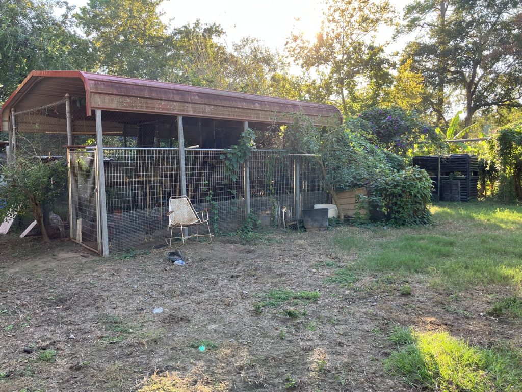 Backyard structure at a Tower Oaks property in Cypress, TX sold for cash