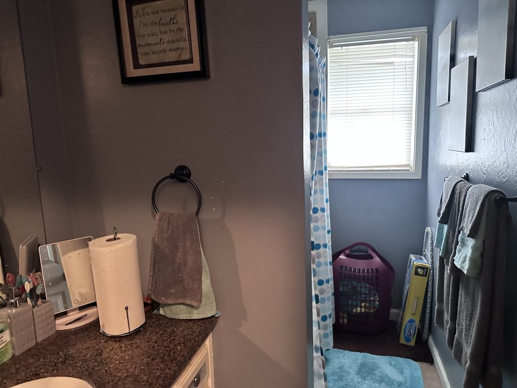 Living area of house purchased as-is without a listing in southwest Houston TX